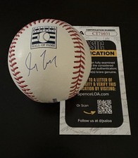 Greg Maddux (Chicago Cubs) Signed Hall Of Fame Baseball JSA COA CT71031 picture