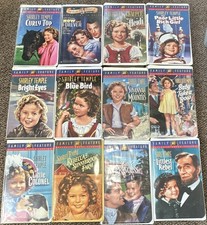 Vintage Shirley Temple Collection VHS Lot 13 Tapes 20th Century Fox 2001 NTSC picture