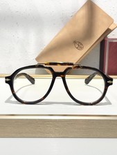Jacques Marie Mage Tortoise Frame Navigator Eyeglasses Gold Detail New picture