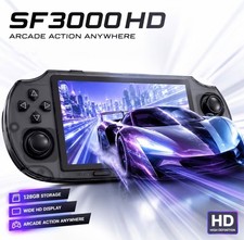 2026 New SF3000HD 128GB Portable Game Console, with Dual Joysticks, USB Charging picture