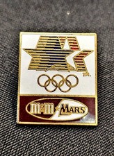 1984 Olympics M&M Mars Vintage Enamel Pin picture