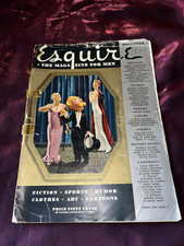 1935 DECEMBER ESQUIRE MAGAZINE E. HEMINGWAY picture