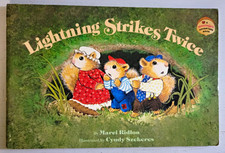Vintage 1979 Lightning Strikes Twice Woodsey Adventure Book Series Fisher-Price  picture
