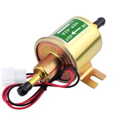 Electric Fuel Pump 12V Universal 4-7 PSI Gas Diesel Inline Low Pressure HEP-02A picture