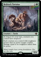 MTG LCI *FOIL* R Bedrock Tortoise #176 NM picture