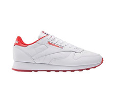 REEBOK MENS WHITE RED CLASSIC LEATHER 100033913 IF5046 picture