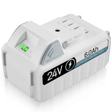 1 Pack 6.0Ah 24V Battery for Snow Joe + Sun Joe iON+ 24V 24VBAT-LTX 24VBAT-LTW picture