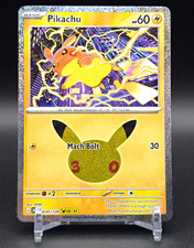 Pokemon TCG Pikachu 030/128 08/30 30th Celebration 2026 Anniversary picture
