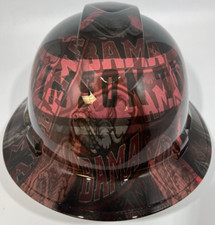 New Full Brim Hard Hat Custom Hydro Dipped ALABAMA CRIMSON TIDE BAMA ABSTRACT picture