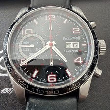 Eberhard & Co Champion V Grande Date Automatic Chronograph Watch 43mm - 3 Straps picture