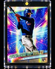 Pete Crow-Armstrong 2024 Topps Refractor RC SP Rookie Card Cubs PCA 2026 MVP picture