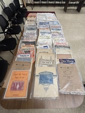 Vintage antique sheet music collection lot 65 pieces 1800s 1900s picture
