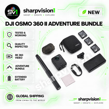 DJI Osmo 360 II Adventure Bundle 8K 60fps Selfie Action Cam StabilizedWaterproof picture