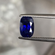 1.64 ct Natural Heated Royal Blue Sapphire | Cushion | AGCL Certified picture