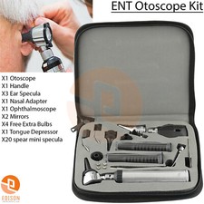 MEDENTRA Professional Physician ENT Kit - Otoscope Ophthalmoscope Diagnostics  picture