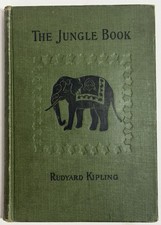 The Jungle Book Rudyard Kipling 1920 Hardcover picture
