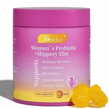 Leefar Women's Probiotic Gummies, 60ct | pH Balance & Moisture Support picture