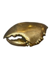 Vintage Reid Higgins Solid Brass Lobster Claw Belt Buckle 3