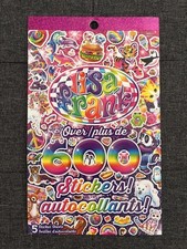 Lisa Frank Sticker Book 5 Sticker Sheets 600 Stickers Lisa Frank Stickers picture