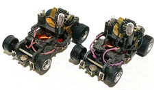 Aurora AFX Magnatraction 2 blinking lights police chassis New/unused.RARE picture