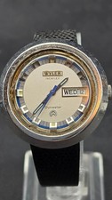 1970s Wyler Incaflex Dynastar Lifeguard Day-Date Swiss Automatic 4170E picture