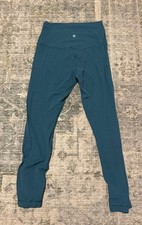 Lululemon Women’s Yoga Pants Leggings Blue Size 6 picture