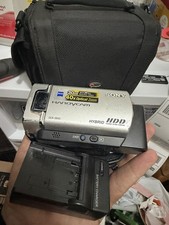 Sony DCR-SR45 Handycam Camcorder -  Black/Silver Tested Working With Charger picture