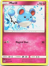 Marill 135/214 Common Lost Thunder Pokemon NM picture