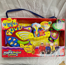 The Wiggles Play Along 2-in-1 Wiggling Musical Guitar & Keyboard Toy 2008 picture