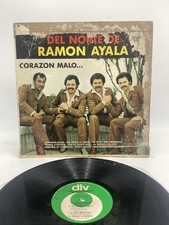 LOS BRAVOS DEL NORTE de RAMON AYALA corazon malo (DLV MEXICO LP) PLAYGRADED VG+ picture