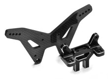 Exotek Losi 22S Drag Carbon Fiber 4mm Rear Shock Tower W/ Aluminum Mount 2056 picture