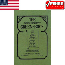 The Negro Motorist Green-Book Le Edition Travel Guide Original Paperback 52 Page picture