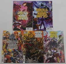 Godzilla Destroys the Marvel Universe #1-5 VF/NM complete series 2025 picture