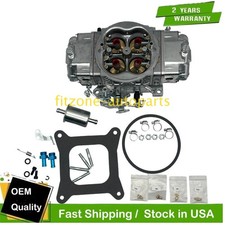 0-82751SA New 750 CFM Double Pumper Aluminum Street HP Carburetor 4 Barrel Carb picture