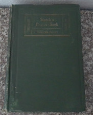 1921 STARCK'S PRAYER-BOOK From German Edition of Dr. F. Pieper Antigue Hardcover picture