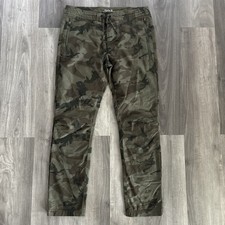 Roark Mens Layover Camo Pants  Straight Leg Travel Stretch Sz 32 picture