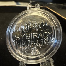 2008 Poland Polish 10 Zloty Sybiracy Siberian Exiles Ag Silver Coin w/ Zirconia picture