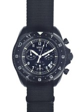 MWC Stainless Steel Military Chronograph / Tritium GTLS & Swiss Ronda Movement picture
