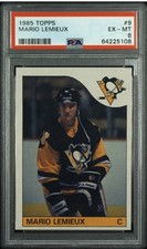 1985-86 Topps Mario Lemieux #9 (RC) picture