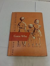 ​Vintage 1951 Guess Who The New Basic Readers Scott, Foresman Dick & Jane HC picture