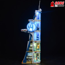 LED Light Kit for Avengers Tower Battle - Compatible with LEGO® 76166 (Standard) picture