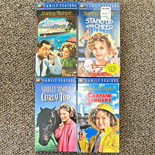 Vintage Shirley Temple Family Feature VHS Lot 4 picture