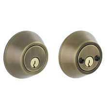 4 Cases Of Schlage VD62 V 609 Bright Brass Double Cylinder Deadbolt picture