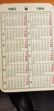vintage Rolex Calendar yellow 1983-1984 in good condition picture