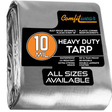 COMFITWEAR Super Heavy Duty Tarp Cover Reinforced Grommet Multi-Use Pool Cover picture