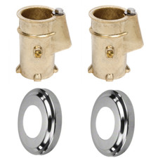 Anchor & Escutcheon Pool Rail Set - Two Pack picture