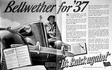 1936 Ad (21 X 13 1/2 inches) New 1937 Buick picture