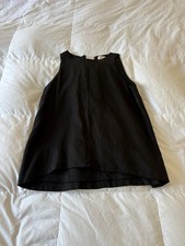 Dissh Meg Black Linen smock top 6 picture