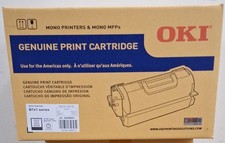 NEW OKI Genuine Original Black Laser Toner Cartridge 45488901 for B721 B731 picture