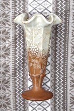 Fenton 100th Museum Collection Paneled Grape Chocolate Slag 8.25